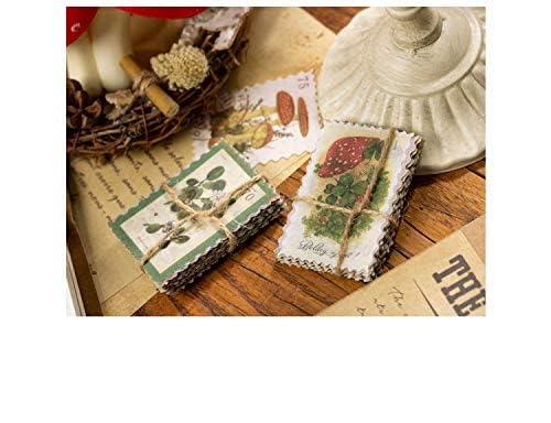 HASTHIP 60-Piece Sticker Set Retro Plant Flower Diary Stickers Suitable for Planners DIY Crafts Decoration Diary 30 Pieces Design 2 Pieces Each (Plant) HASTHIP 60-Piece Sticker Set Retro Plant Flower Diary Stickers Suitable for Planners DIY Crafts Decoration Diary 30 Pieces Design 2 Pieces Each (Plant)